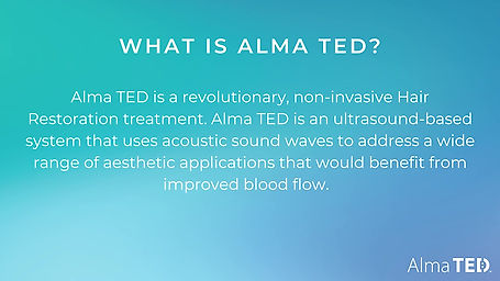 Alma TED- Hair Restoration Treatment